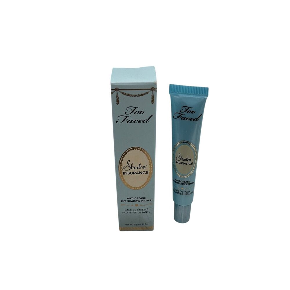 Too Faced Shadow Insurance Original Anti-Crease Eye Shadow Primer 0.35 oz New